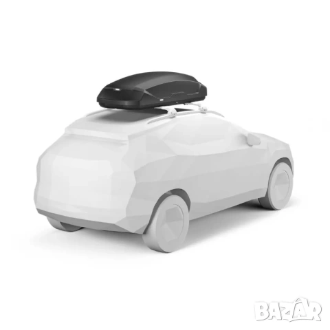 Автобокс багажник Thule Pulse 2 L 450L Черен мат Кутия за автомобил, снимка 2 - Аксесоари и консумативи - 54817852