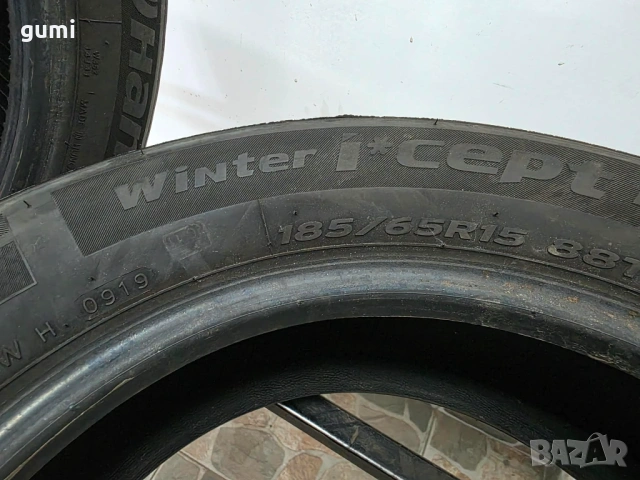 2бр зимни гуми 185/65/15 HANKOOK L05705 , снимка 4 - Гуми и джанти - 54629252