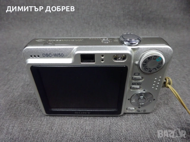 ЦИФРОВ ФОТОАПАРАТ SONY CYBER-SHOT DSC-W50 6.0MP CARL ZEISS DIGITAL CAMERA, снимка 10 - Фотоапарати - 54005176