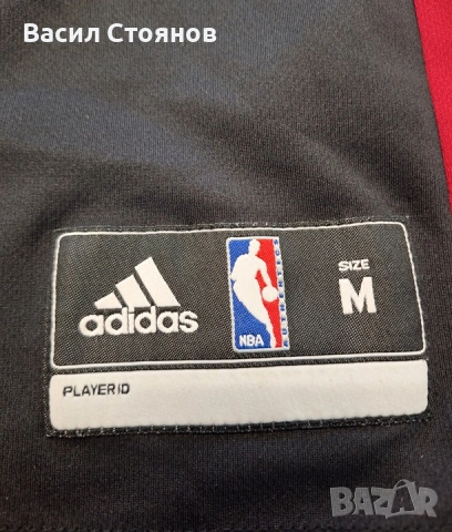 Маями Хийт / Miami Heat NBA Dwyane Wade #3 adidas away Jersey - Размер М, снимка 6 - Фен артикули - 54608567
