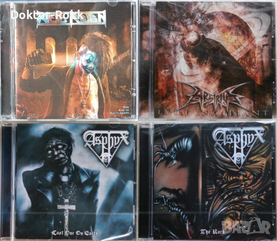 Acid Reign & Arsirius & Asphyx – DEATHRASH CDs