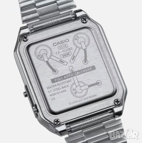 Часовник CASIO CA-500WEBF-1AJR Watch CLASSIC Back To The Future Collaboration model, снимка 3 - Мъжки - 54354066