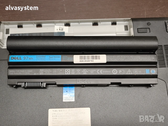 Dell Latitude E5530 15.6“ i5-3340M 2.7GHz 8GB DDR3 128GB SSD, снимка 7 - Лаптопи за работа - 54862858