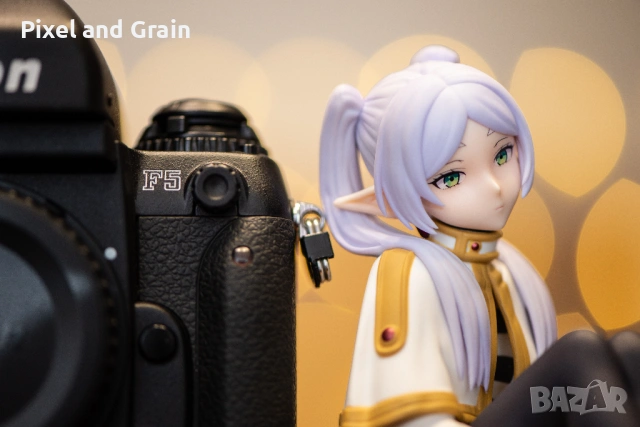 Nikon F5 флагман лентов фотоапарат Никон, снимка 5 - Фотоапарати - 53953626