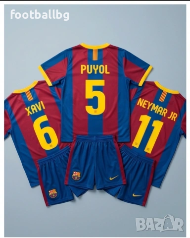 Детско юношески футболни екипи ❤️⚽️ РЕТРО екипи FC BARCA 