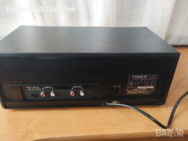 стерео касетъчен дек FISHER CR-4110, снимка 7 - Декове - 54340279