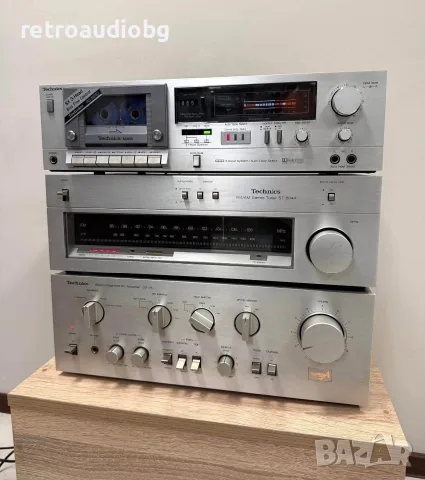 🔊Ретро аудио сет TECHNICS - усилвател, тунер + опция триглав дек и тонколони🔉, снимка 3 - Аудиосистеми - 55411400