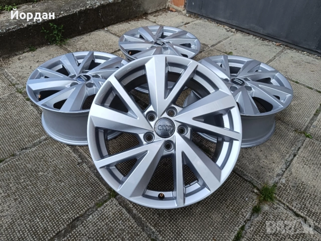  ОРИГИНАЛНИ джанти 17 ' цола 5x112 57,1 AUDI Q2 / Ауди VW 7J ET45, снимка 3 - Гуми и джанти - 54848857