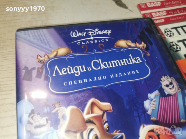 ЛЕЙДИ И СКИТНИКА ДВД 0906261838L1, снимка 9 - DVD филми - 54838285