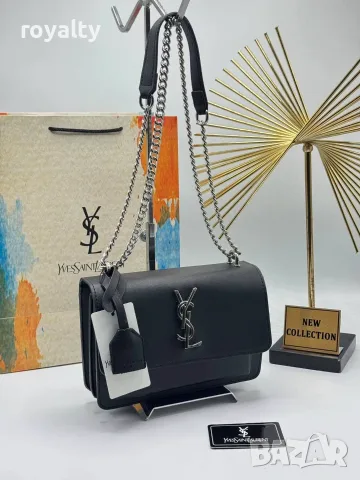 Yves Saint Laurent Нова Дамска Кожена Чанта Различни Цветове YSL, снимка 7 - Чанти - 55338738