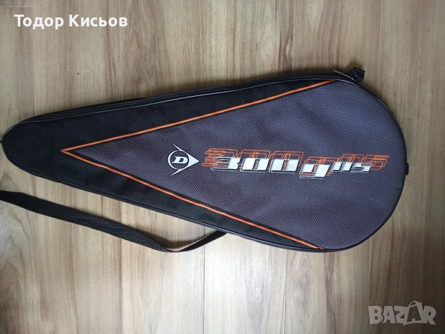 Тенис ракета Dunlop 300G 05 с калъф, снимка 4 - Тенис - 54609454