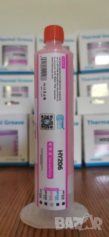 100гр 6 W/m·K за лаптопи Halnziye HY226 HY236 Thermal Putty течен термопад за лаптоп, снимка 4 - Други - 52509106