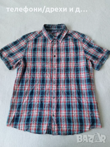 Риза с къс ръкав Jack Wolfskin (Slim fit) като нова -XL