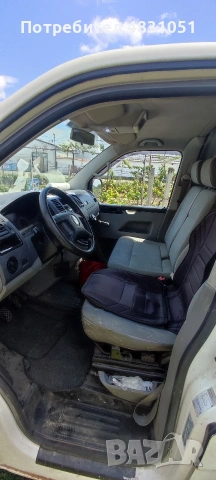 Продавам бус товарен VW Transporter 5. 1,9 дизел , снимка 5 - Бусове и автобуси - 54660219