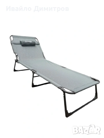 СГЪВАЕМО ПОХОДНО ЛЕГЛО ТИП ШЕЗЛОНГ SUNVISION SV-3998-1, снимка 3 - Спални и легла - 54215460
