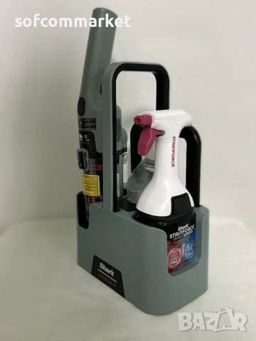  Безжичен уред за петна Shark StainForce HX100EUCP – перяща прахосмукачка, снимка 2 - Прахосмукачки - 54561925