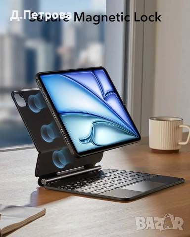 ESR Магнитен калъф с Bluetooth клавиатура и тъчпад за iPad Air 11 / Pro 11 , снимка 6 - Таблети - 55226794
