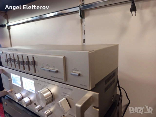 Fisher EQ-100, снимка 5 - Ресийвъри, усилватели, смесителни пултове - 54692163