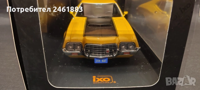 1/18 Minichamps Lancia Stratos и IXO Ford Gran Torino колекционерски метални колички. Нови, снимка 10 - Колекции - 54844076