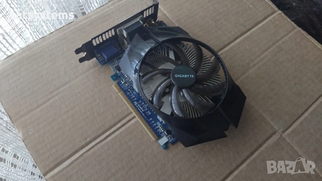 Видео карта NVidia GeForce Gigabyte GT640 2048MB GDDR3 128bit PCI-E, снимка 4 - Видеокарти - 54988473