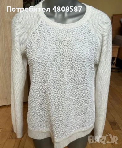 Бяла дамска блуза LC Waikiki