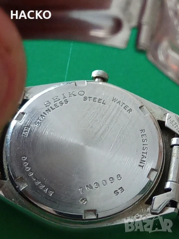 Мъжки Часовник Seiko SQ Quartz 5Y22-6000 1980 г. 100% Оригинален Внос от Англия, снимка 5 - Мъжки - 55223230