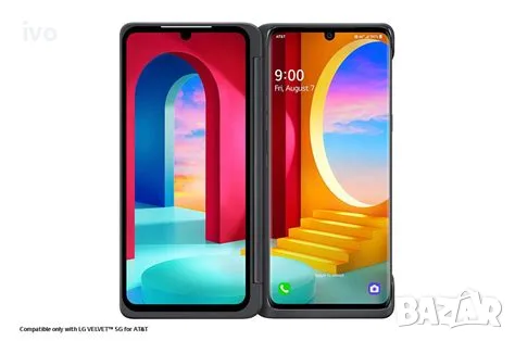 Lg dual sceeen for Lg Velvet smartphone, втори екран като калъф за смартфон 