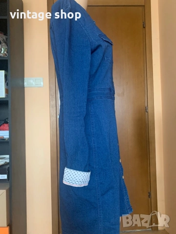 Рокля деним Nümph, размер М/L, снимка 4 - Рокли - 54020272