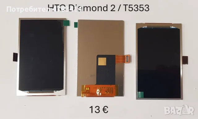 Дисплей за BlackBerry 9800Torch ,8900 Curve,9520,9550 Storm,9630,HTC Explorer,Tattoo,HD,HD2,Wildfire, снимка 6 - Резервни части за телефони - 55359985
