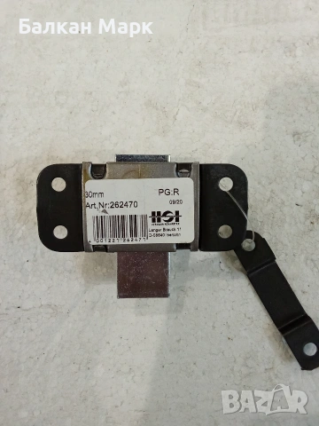  брава/резе с копче HSI (30mm) – Внос от Германия, снимка 2 - Железария - 54439437