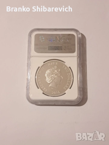 Красива сребърна монета African Lion 2016 PF 70 NGC -Kings of Continents , снимка 2 - Нумизматика и бонистика - 54208765