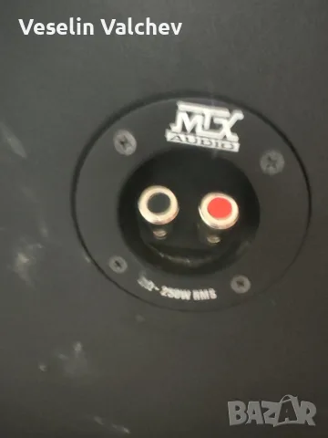 Бас каса MTX 12" 250W с усивлател и конвертор, снимка 3 - Ресийвъри, усилватели, смесителни пултове - 55656977