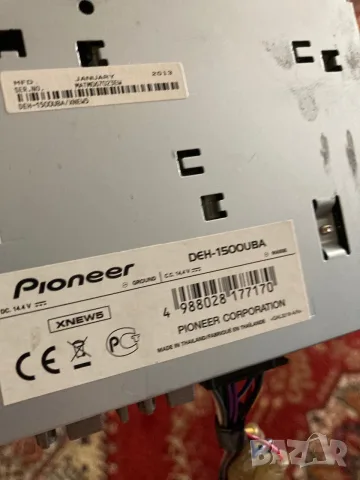PIONEER DEH-1500UBA MP3 USB AUX, снимка 7 - Аксесоари и консумативи - 55613739