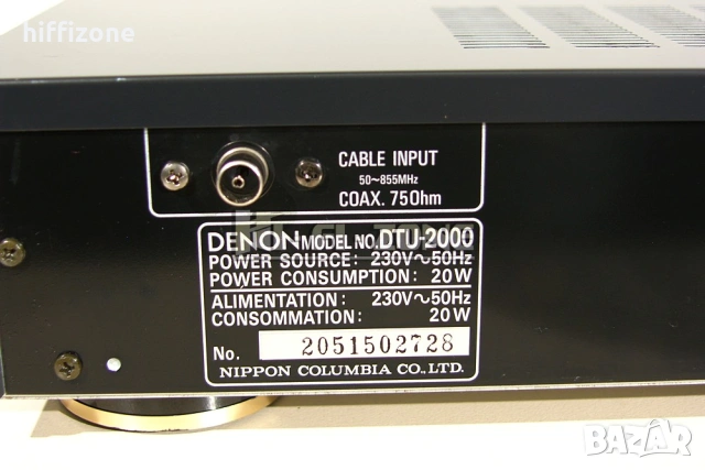 Дигитален Тунер Denon dtu-2000 /2, снимка 8 - Ресийвъри, усилватели, смесителни пултове - 54941967