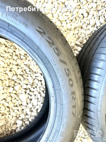 Летни Гуми 4 бр. 17-ки Pirelli Cinturato P7 MO, 225/50, дот-3323, снимка 4 - Гуми и джанти - 55362646