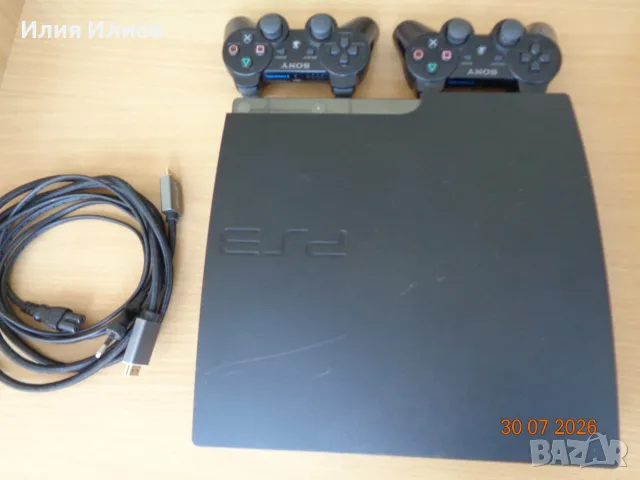 SONY PLAYSTATION 3 SLIM CECH - 2004B 250GB + 2 игри подарък, снимка 2 - PlayStation конзоли - 55475076