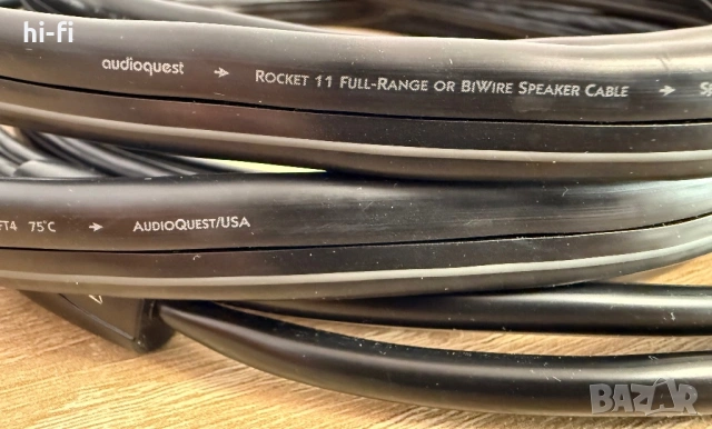 AudioQuest Rocket 11 Full-Range Speaker Cables / Кабели за тонколони, снимка 8 - Тонколони - 54328230
