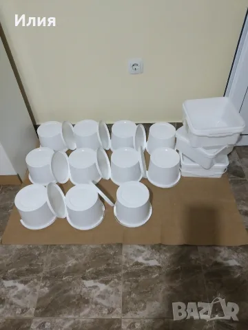 кофички от кисело мляко 2,500кг. подходящи за хранителни продукти. чисти и готови за употреба., снимка 3 - Други - 55533739