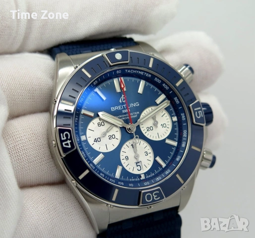 Breitling Chronomat B01 Chronograph 42mm Black Dial Black Bezel PVD Различни Варианти, снимка 6 - Мъжки - 54047954