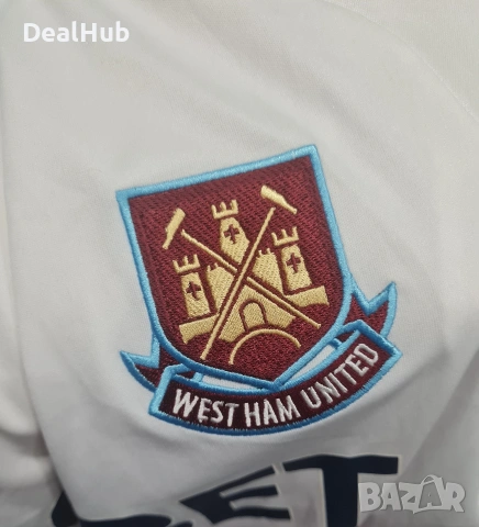 Мъжка Тениска Macron West Ham Сезон 2010/2011 , снимка 3 - Тениски - 55003806