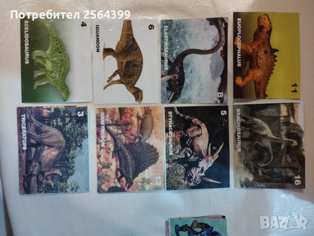 Картинки Monsters in my pocket и динозаври, снимка 3 - Колекции - 54389850