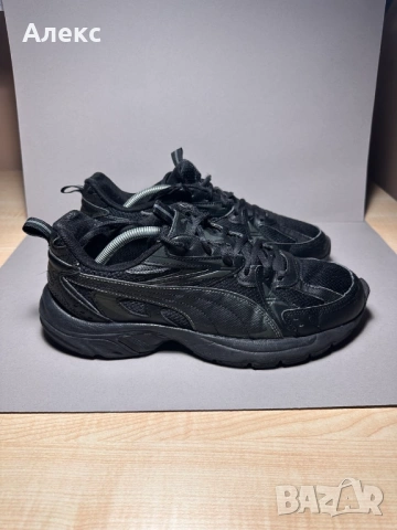 Puma маратонки мъжки, черни и удобни, размер 44/стелка 28см), снимка 2 - Маратонки - 54001596
