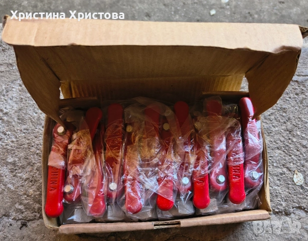 Сферичен кран 3/4" китайски, снимка 4 - ВИК - 54539377