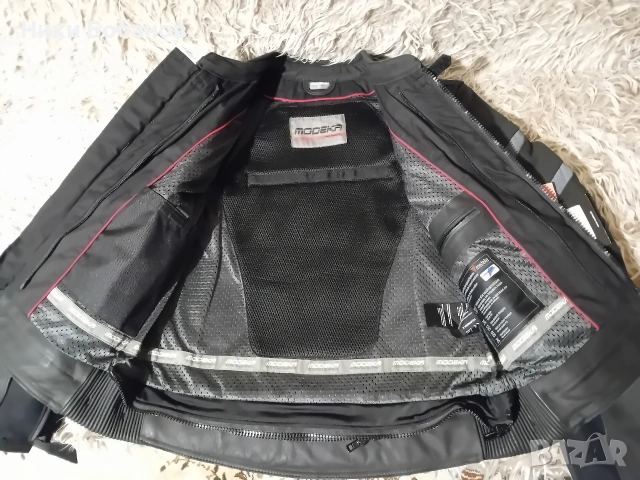 Кожено мото яке Modeka Tourrider 2, снимка 2 - Аксесоари и консумативи - 54496546