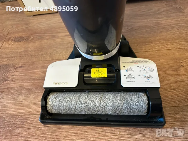 Smart прахосмукачка Tineco Floor One S3 (Сухо и мокро почистване) 4.0Ah ,Wifi, снимка 11 - Прахосмукачки - 55544407