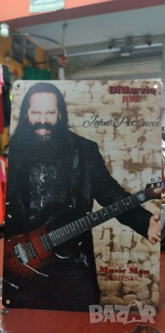 John Petrucci-метална табела (плакет), снимка 2 - Китари - 54495004