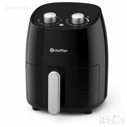 Фритюрник с горещ въздух 4L 1500W – До 85% по-малко мазнина, регулируема температура 80–230°C
