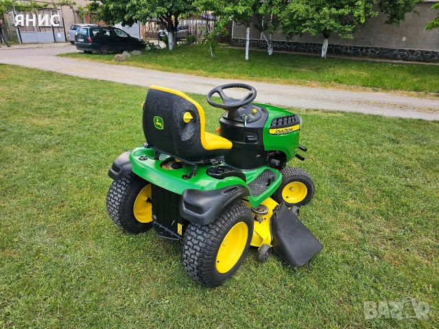 ТРАКТОРНА КОСАЧКА JOHN DEERE X165 .22.КОНЯ ПЕРФЕКТНА , снимка 8 - Градинска техника - 54732157