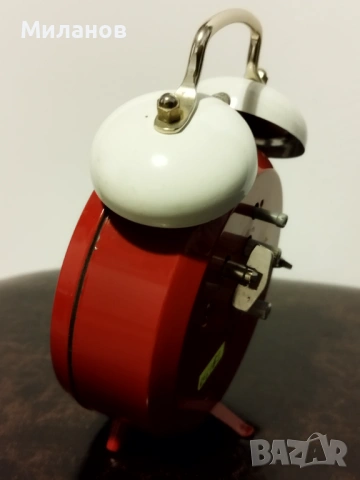 Стар анимиран будилник, настолен часовник, снимка 6 - Антикварни и старинни предмети - 53997425