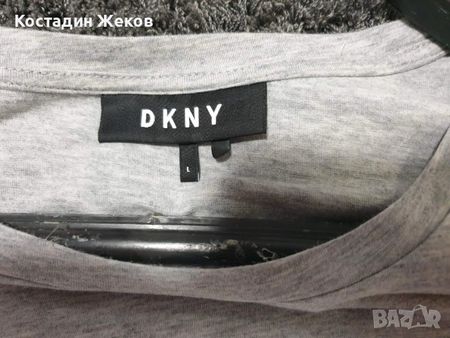 Дамска оригинална тениска . DKNY (Donna Karan New York) . , снимка 7 - Тениски - 55072841